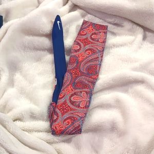 Nike tie headband
